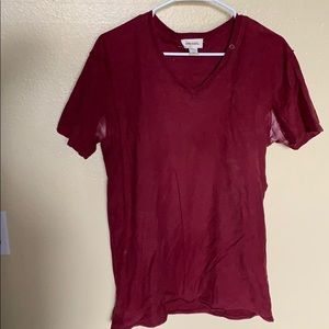 Men’s red Diesel v-neck